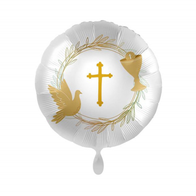 Balónek fóliový Kříž zlatý Albi Albi