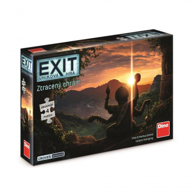 Exit Úniková hra s puzzle: Ztracený chrám Dino Dino