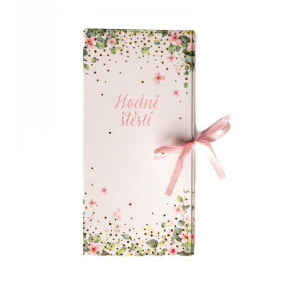 Svatební dárková krabička - Lístky a květy Albi Albi