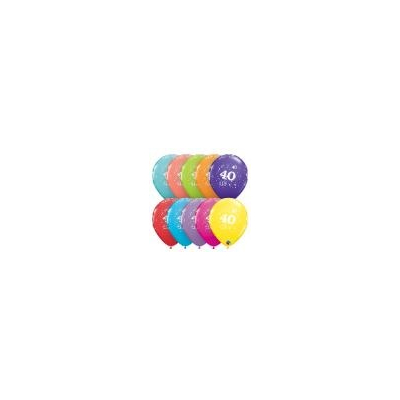 Balónky latexové Ročník 40 barevné 6 ks Albi Albi