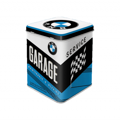 Plechová dóza - BMW Garage Postershop Postershop