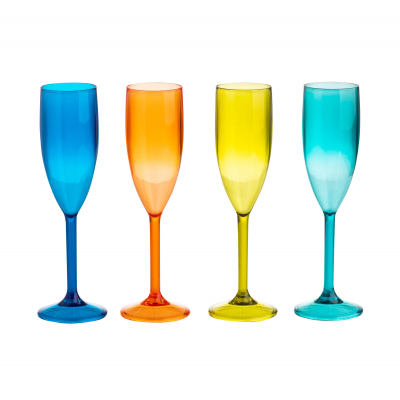 Set plastových sklenic - Šampaňské Albi Albi