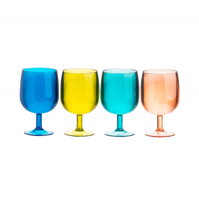 Set plastových sklenic - Víno Albi Albi