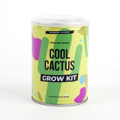Grow tin - Cool kaktus Gift republic Gift republic