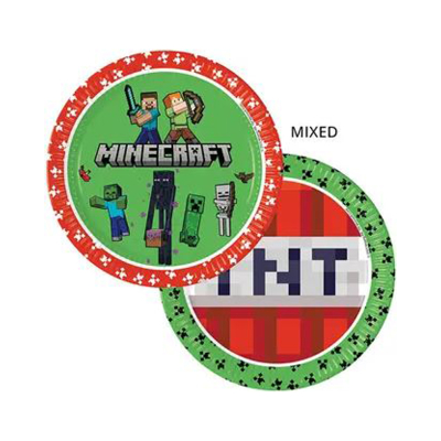 Talíře Minecraft  8 ks Albi Albi