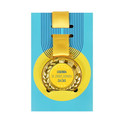 Přání s medailí - Legenda Albi Albi