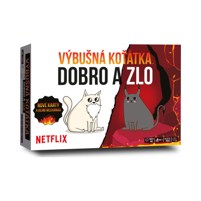 Výbušná koťátka: Dobro a zlo Asmodée-Blackfire Asmodée-Blackfire