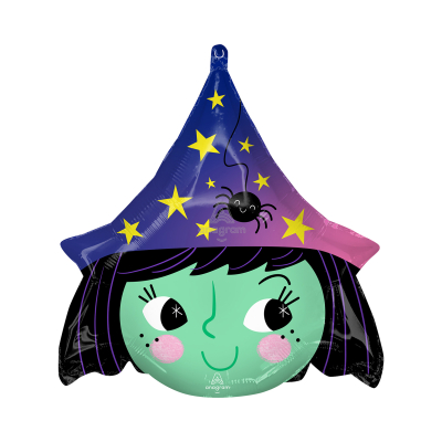 Balónek fóliový Halloween čarodějnice Albi Albi