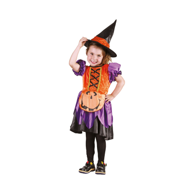 Kostým dětský Dýňová čarodějka vel. 3-4 roky Albi Albi
