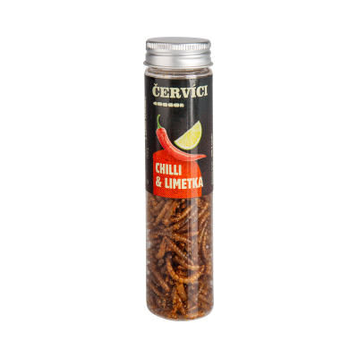 Křupaví červíci - Chilli a limetka Albi Albi