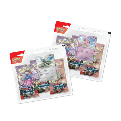 Pokémon TCG: SV05 Temporal Forces - 3 Blister Booster Asmodée-Blackfire Asmodée-Blackfire