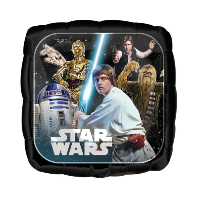 Balónek fóliový Star Wars čtverec Albi Albi