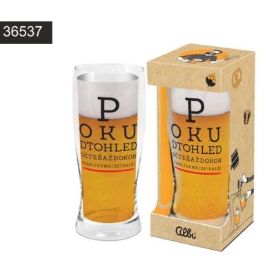 Půllitr - Oční test Albi Albi