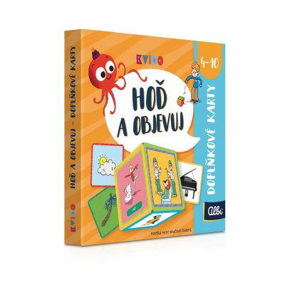 Hoď a objevuj: Doplňkové karty - Kvído Albi Albi