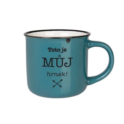 Kameninový plecháček - Můj hrnek Albi Albi