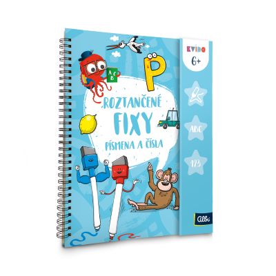 Roztančené fixy - Písmena a čísla Albi Albi