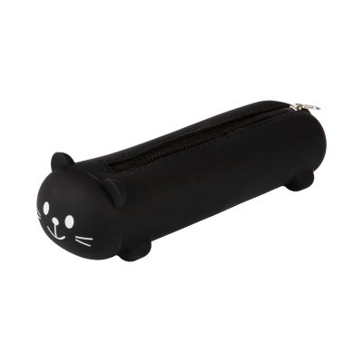 Silikonový penál - Černá kočka Albi Albi