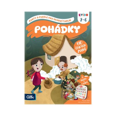 Karty a puzzle pro Mluvicí tablík - Pohádky: Kvído Albi Albi