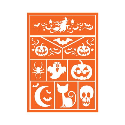 Dětská šablona na líčení Halloween Albi Albi
